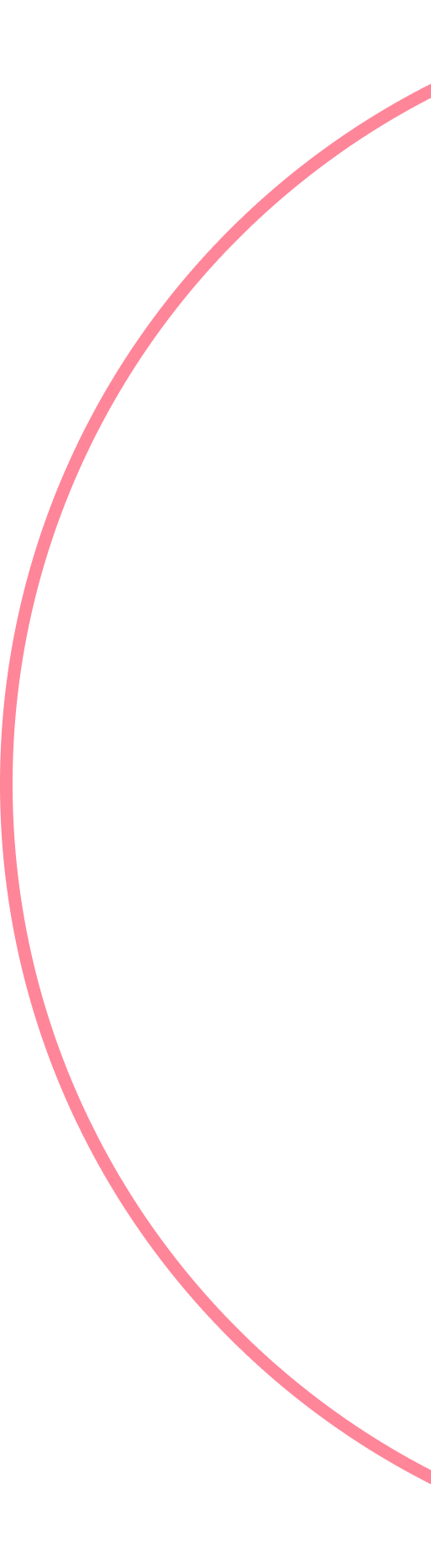 Ellipse shape pink